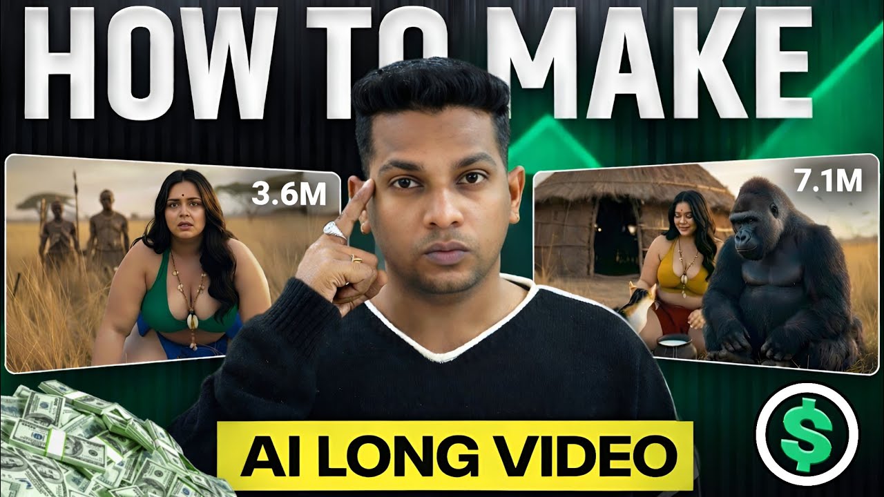 Long Ai Video Kaise Banaye Like Prehistoric | Ancient Human Ai Video | Ai se video kaise banaye  