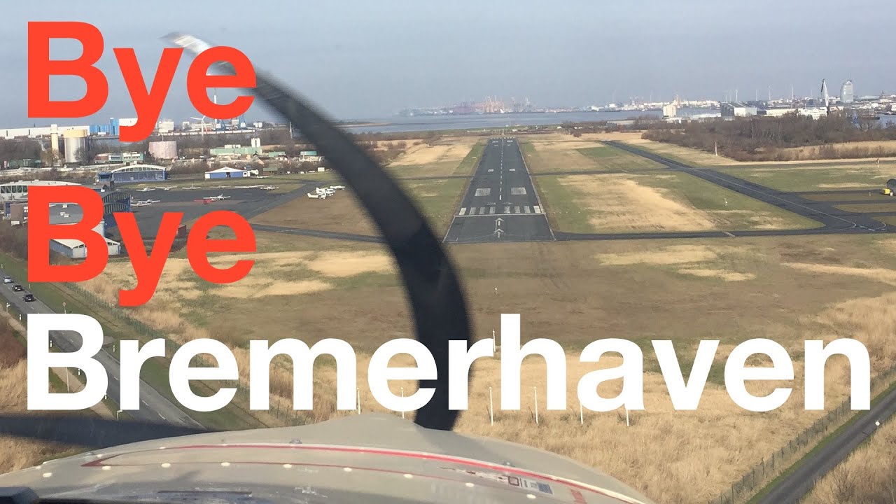 Abschiedsflug Bremerhaven-Luneort