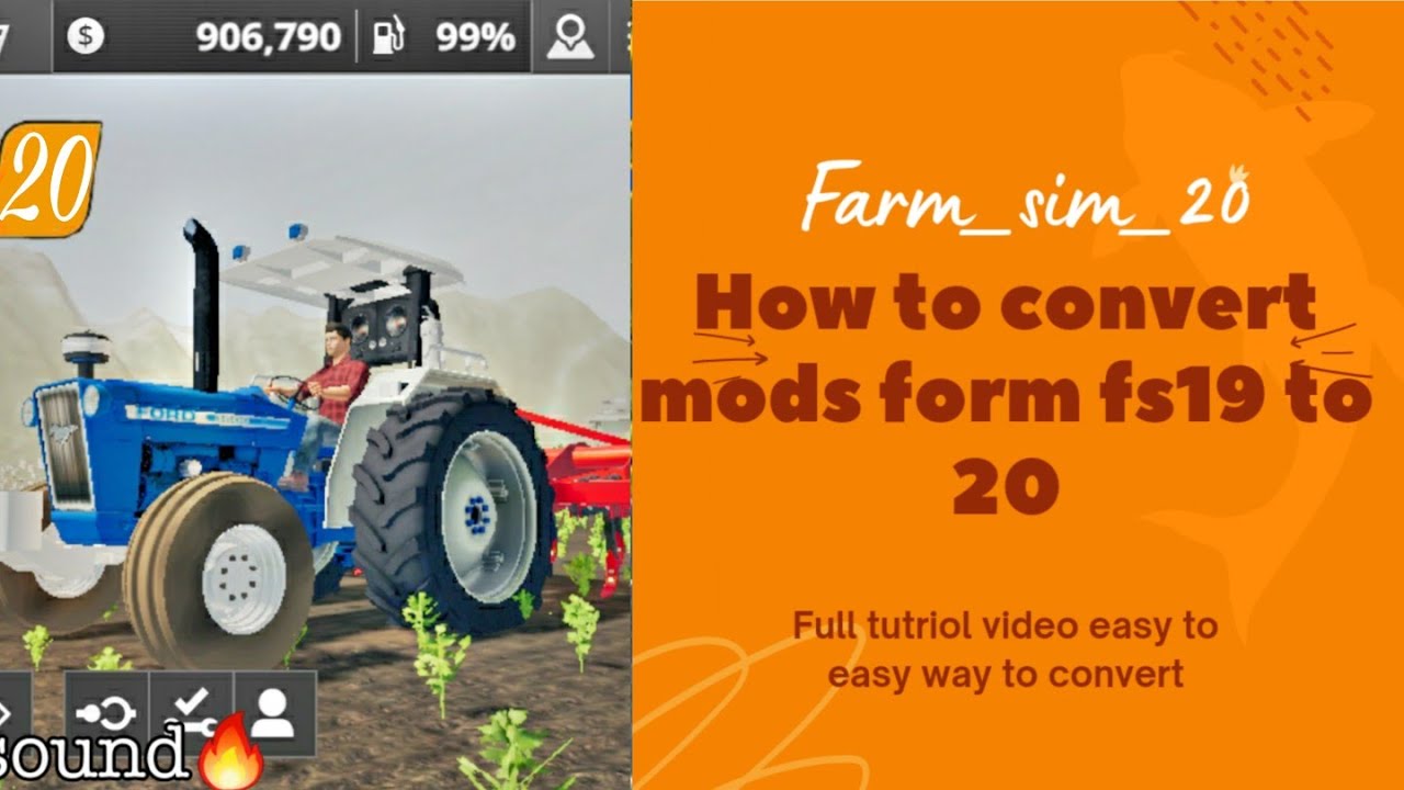 How To Convert Mods From Farming simulator 19 to 20 full tutorial video easy to easy way to convert