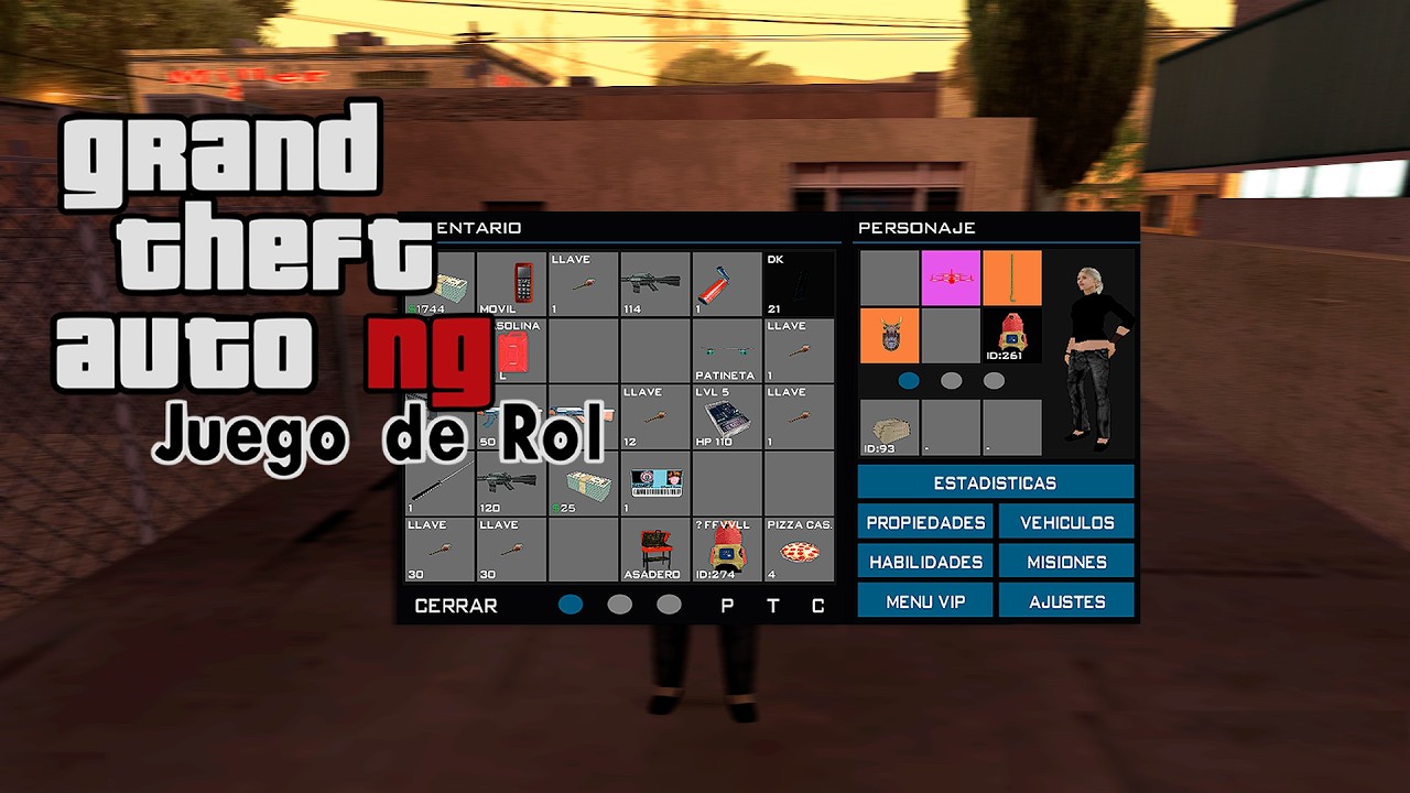 NGRolePlay #42 Inventario 2026 & Atuendos | SA-MP
