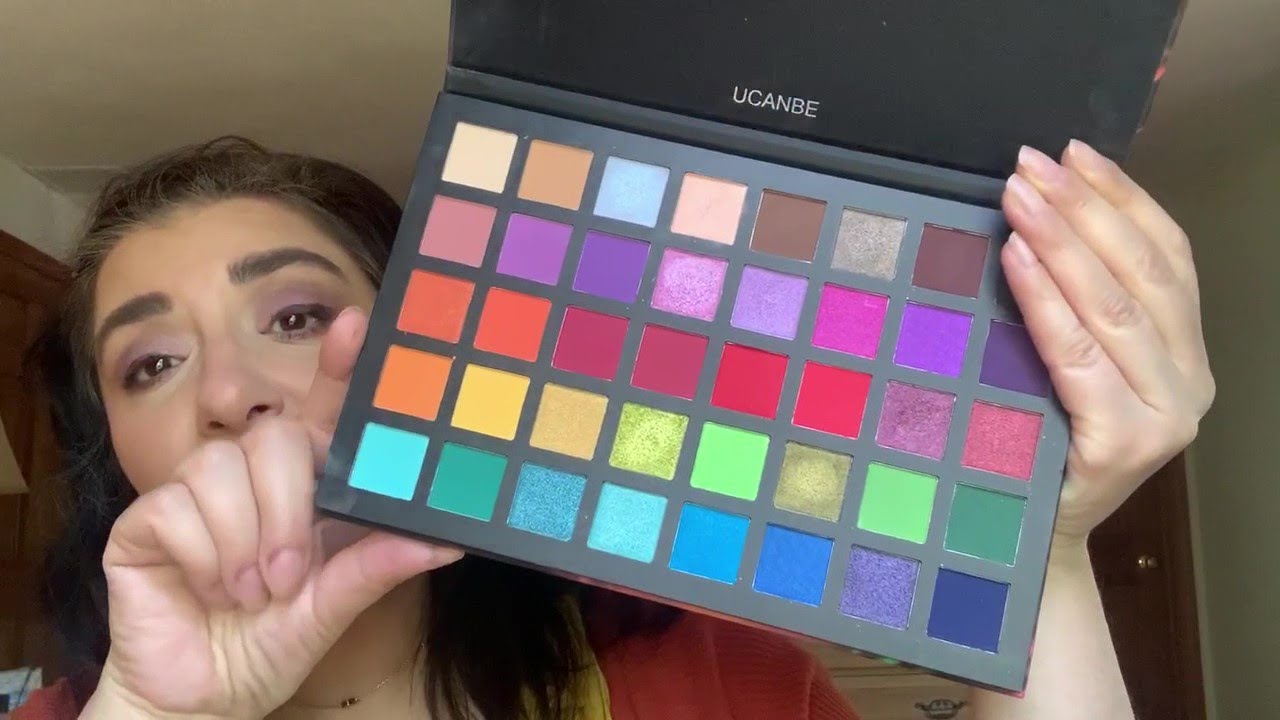 Ucanbe Spotlight eyeshadow palette review and tutorial!