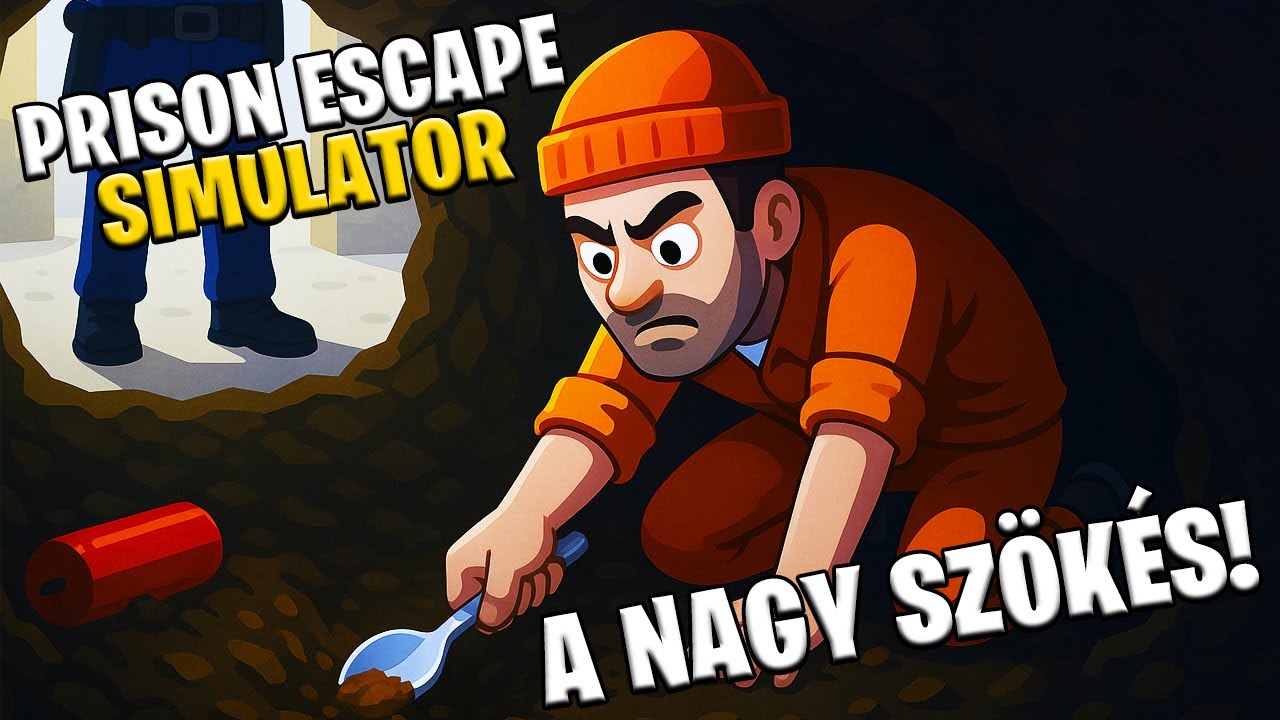 Prison Escape Simulator: Dig Out LIVE #1 - ÍGY szökj meg a börtönből!