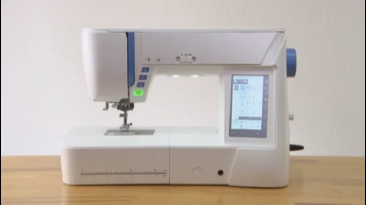 Видеоролик о комбинированной швейно-вышивальной машине Janome Atelier 9