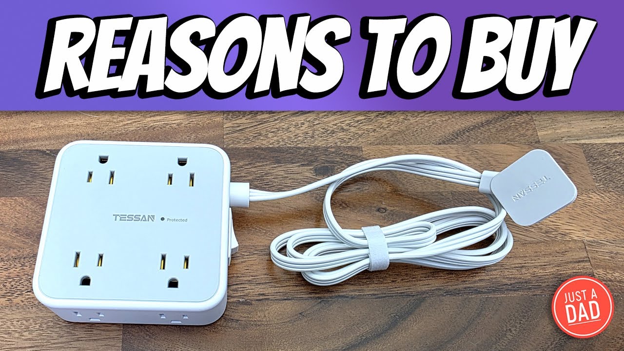 TESSAN 5 ft Power Strip REVIEW