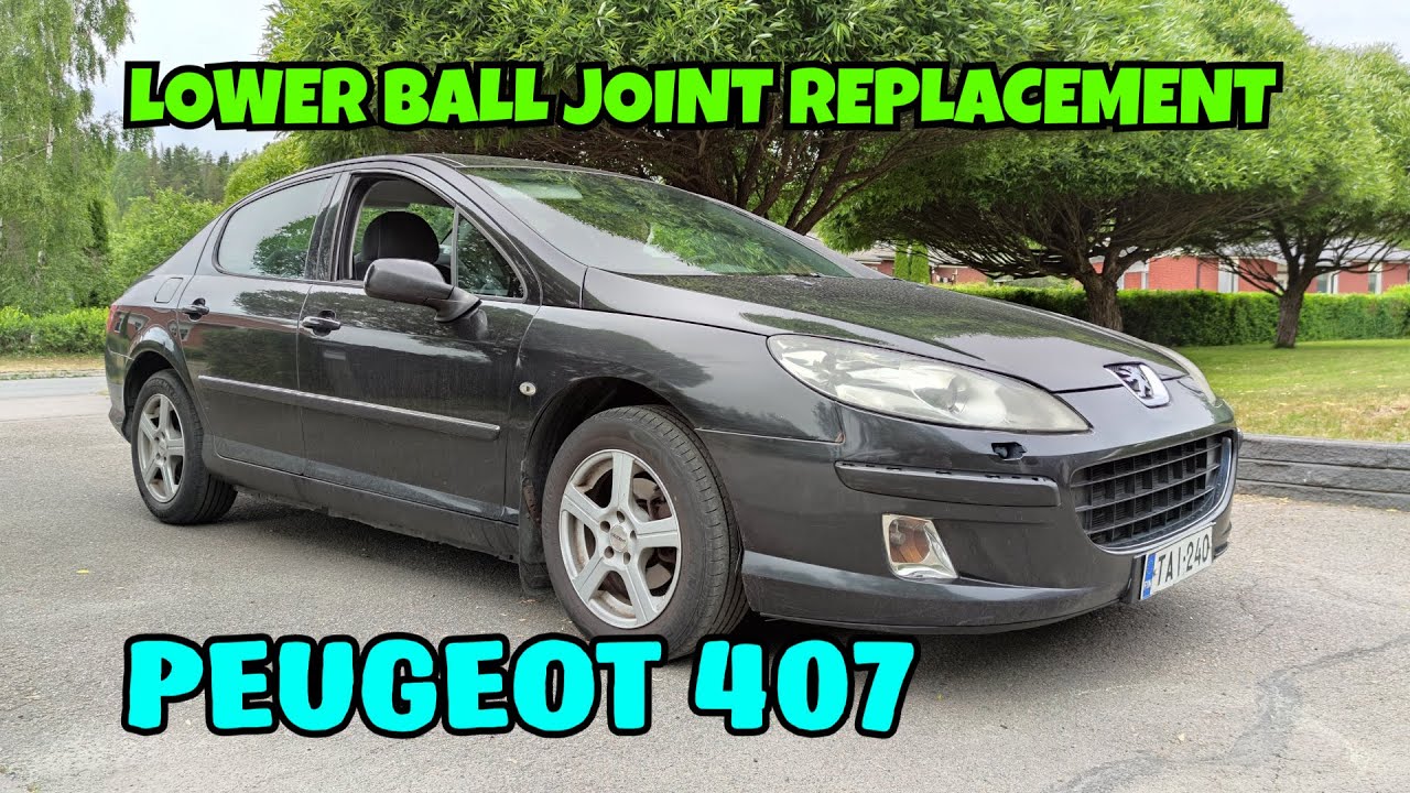 Peugeot 407 - Lower ball joint 