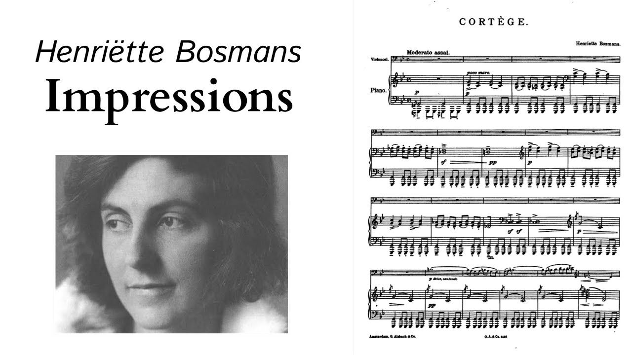 Henriëtte Bosmans - Impressions (1926)