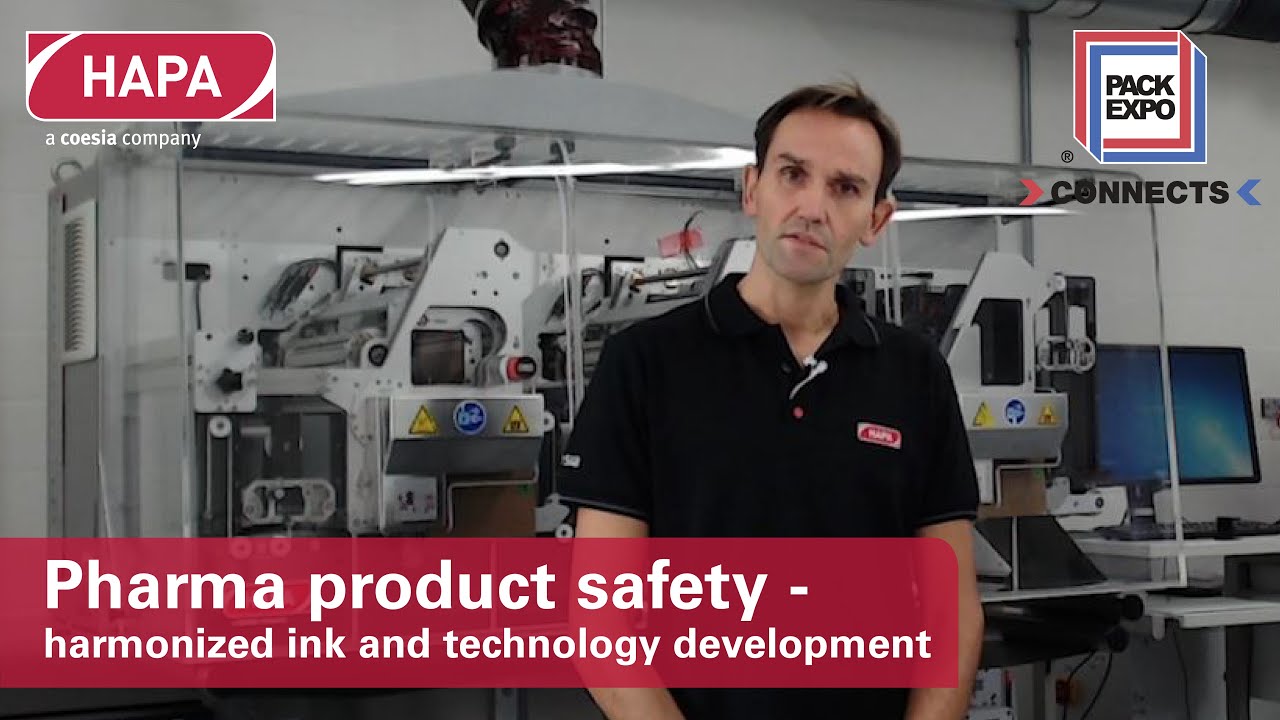 Pack Expo Live Stream 2020 - Pharma product safety through harmonized ink and technology development