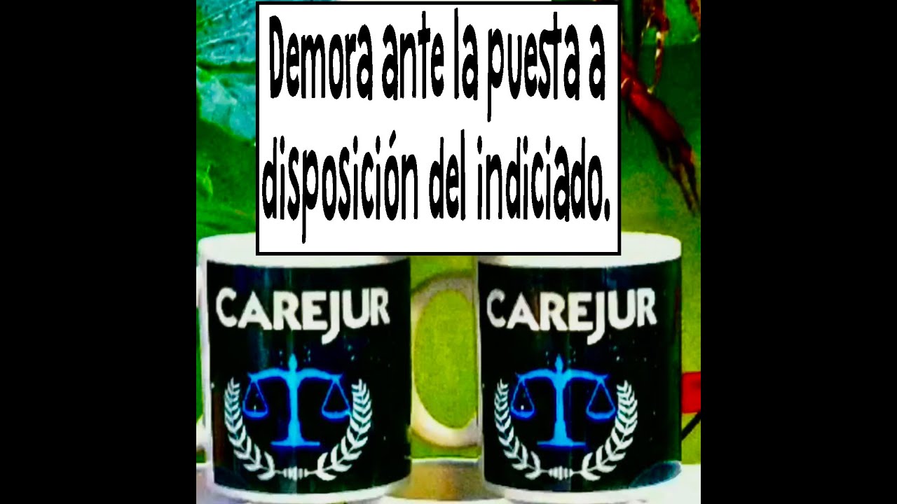 Demora ante la puesta a disposición del indiciado (7 de noviembre del 2017) - Solo Audio