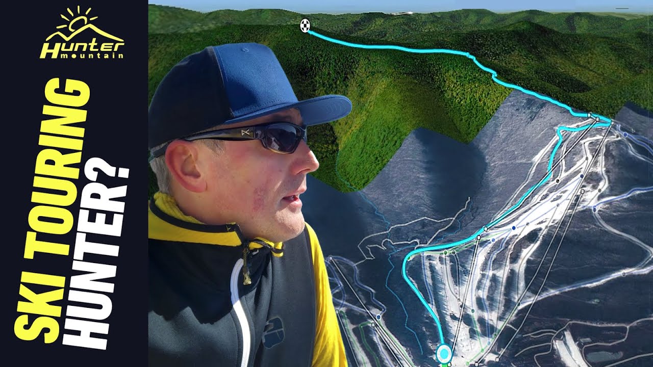 Can you ski HUNTER MOUNTAIN from THE VERY TOP?  #skitouring #hunter