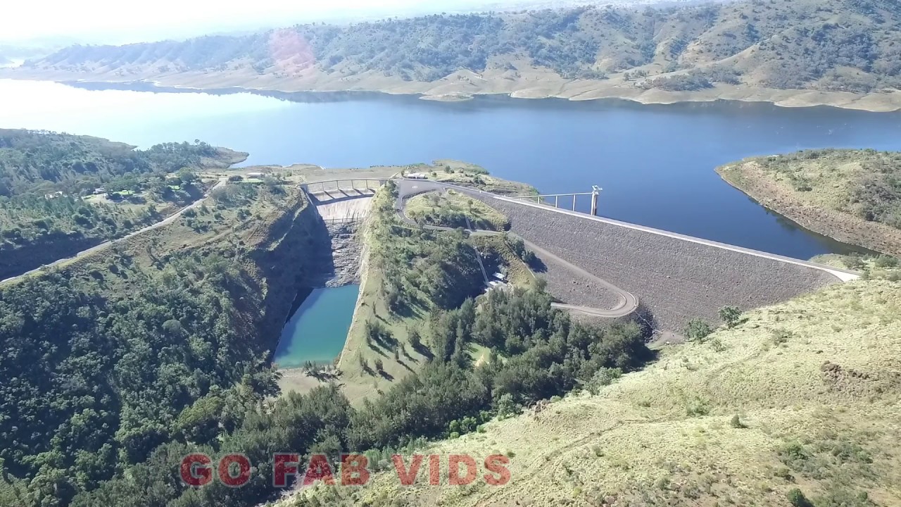 Split rock dam nsw done by drone