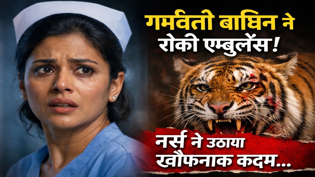 गर्भवती बाघिन ने एम्बुलेंस को रोका। नर्स ने जो किया, वह आपकी रूह कंपा देगा।