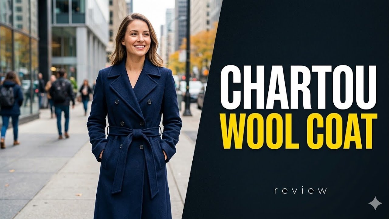 CHARTOU Wool Blend Coat &ndash; Looks So Expensive!