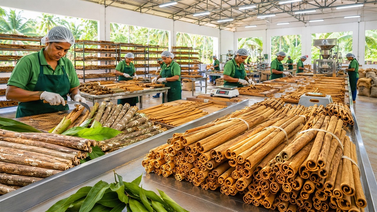 The World&rsquo;s Most Expensive Bark | Inside Sri Lanka Real Cinnamon Production