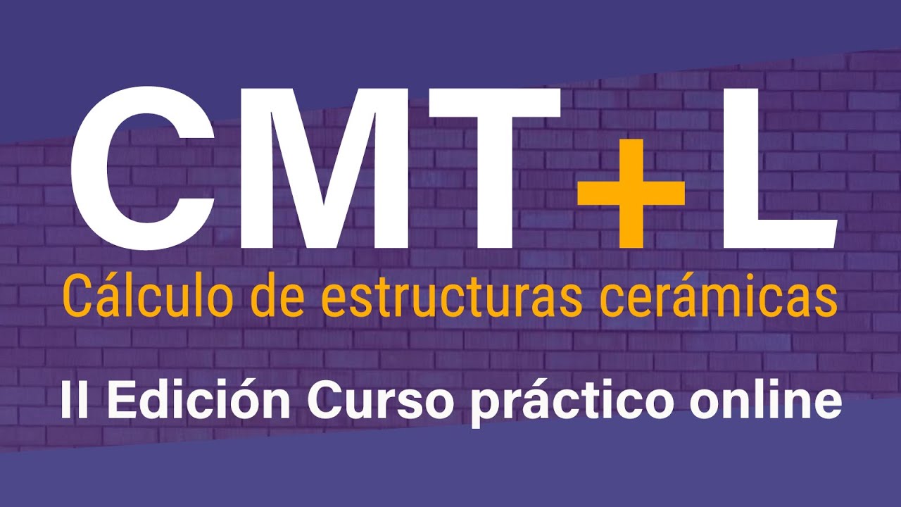 2º Curso práctico programa CMT+L, cálculo avanzado de muros de Termoarcilla y ladrillo 21.01.26