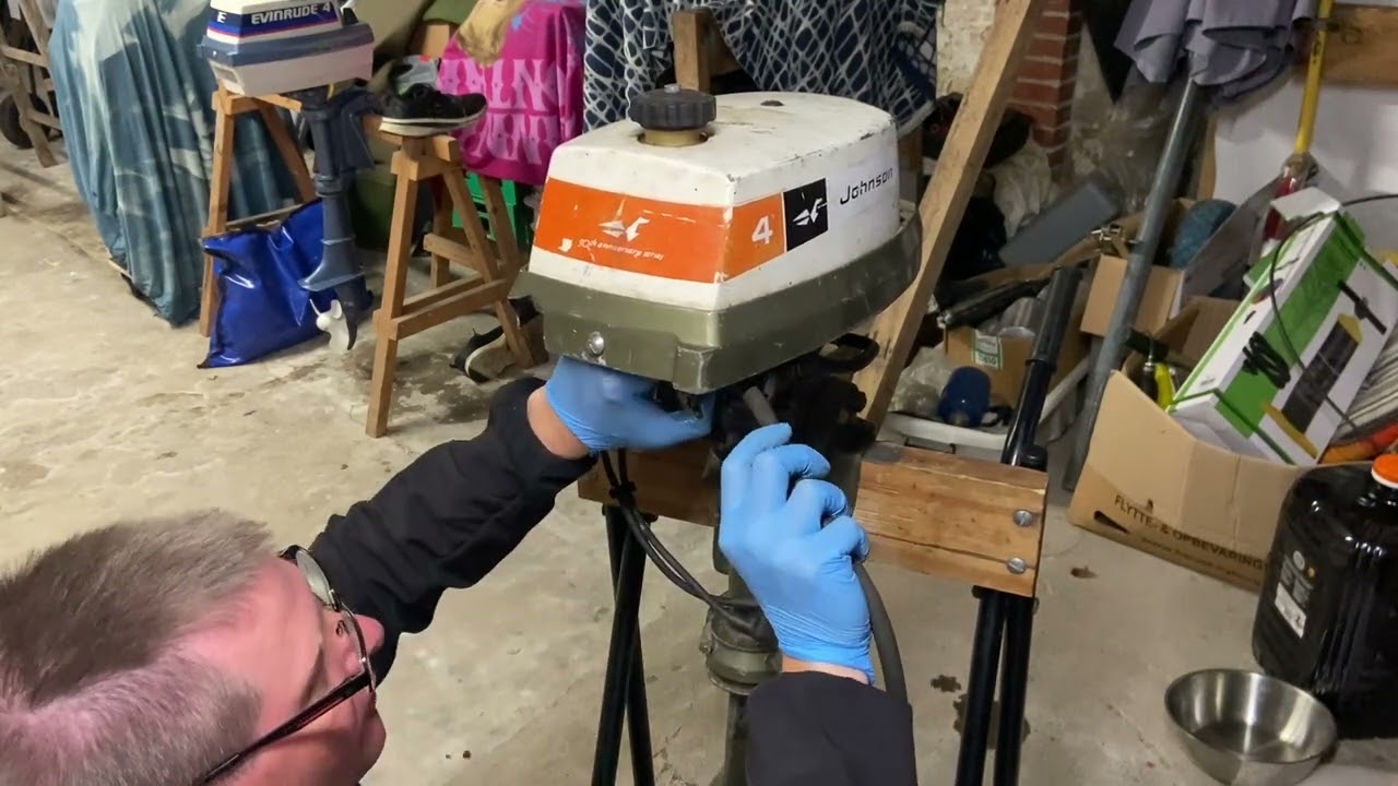 Evinrude 4 hp(part2) + Johnson 4 Hp