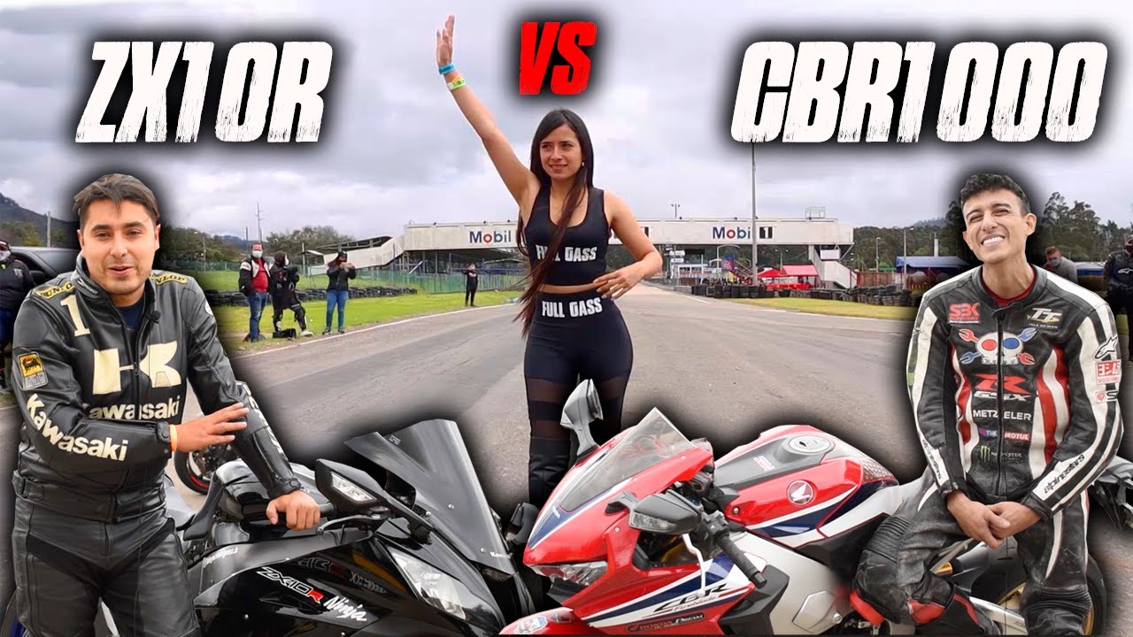 Cbr 1000 Fireblade Mario VS ZX10R 🔥  Que Chimba!!!!