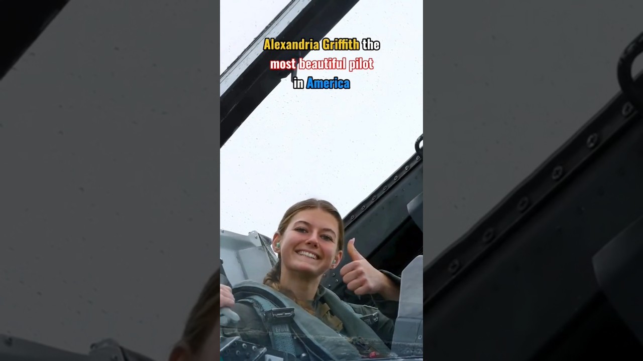 Alexandria Griffith the most beautiful pilotin America#airforce #army#airforce#womenpilot#pilot#usa