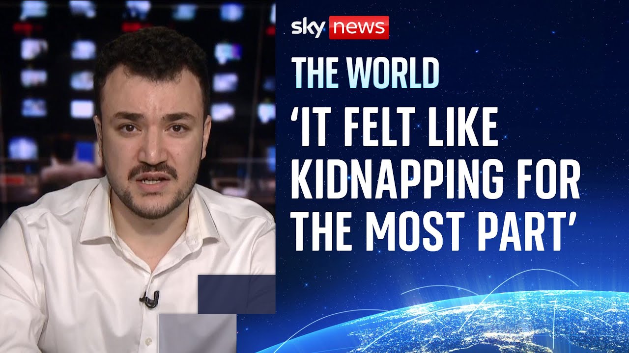 Mahmoud Khalil talks to Sky News about his detention in America