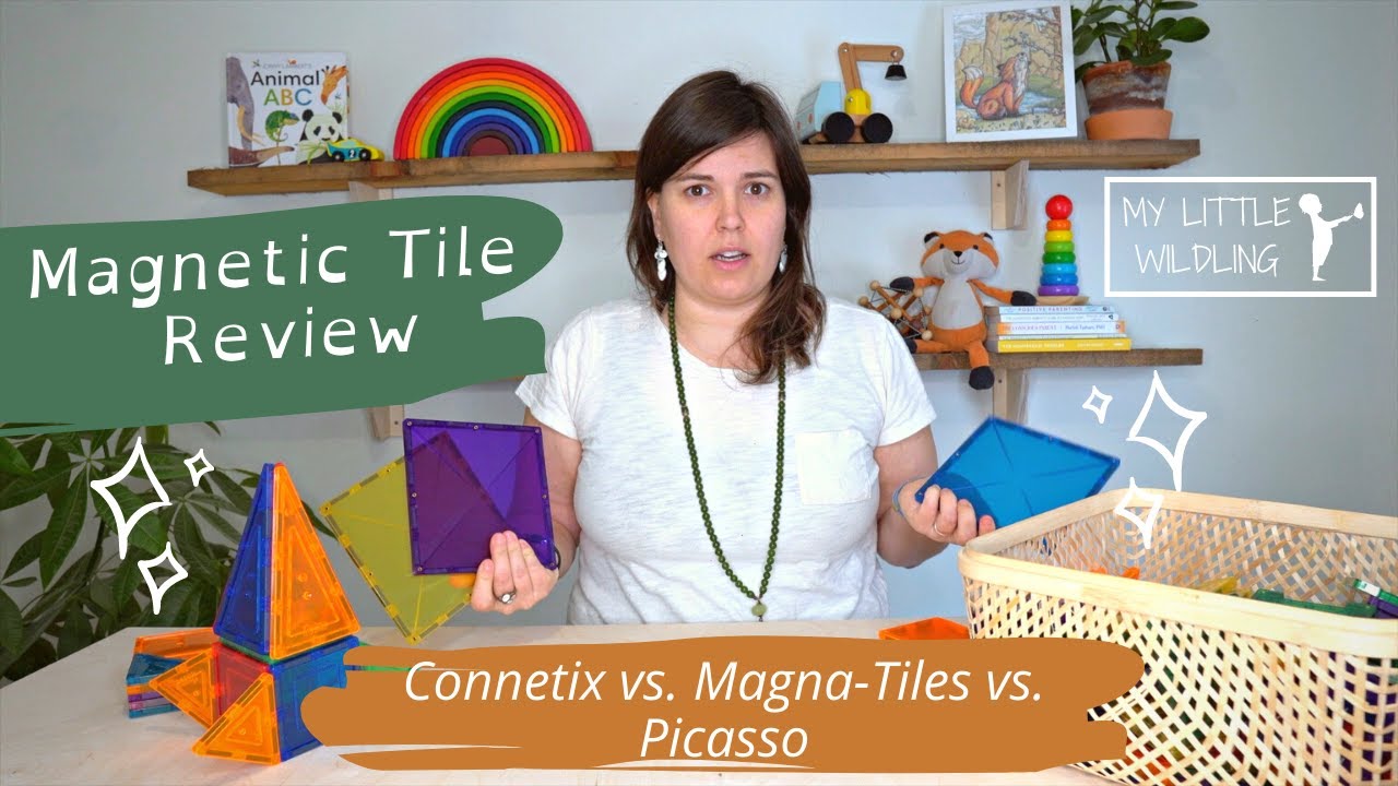 Magnetic Tiles Review: Connetix vs Magna-Tiles vs. Picasso Tiles