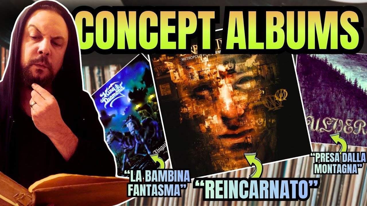 DISCHI CHE RACCONTANO STORIE &ndash; La TOP 10 dei CONCEPT ALBUM del METAL