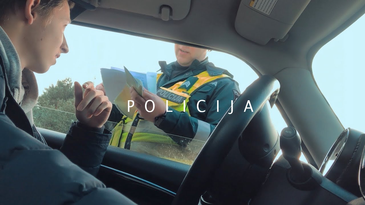 MANE PAGAVO POLICIJA
