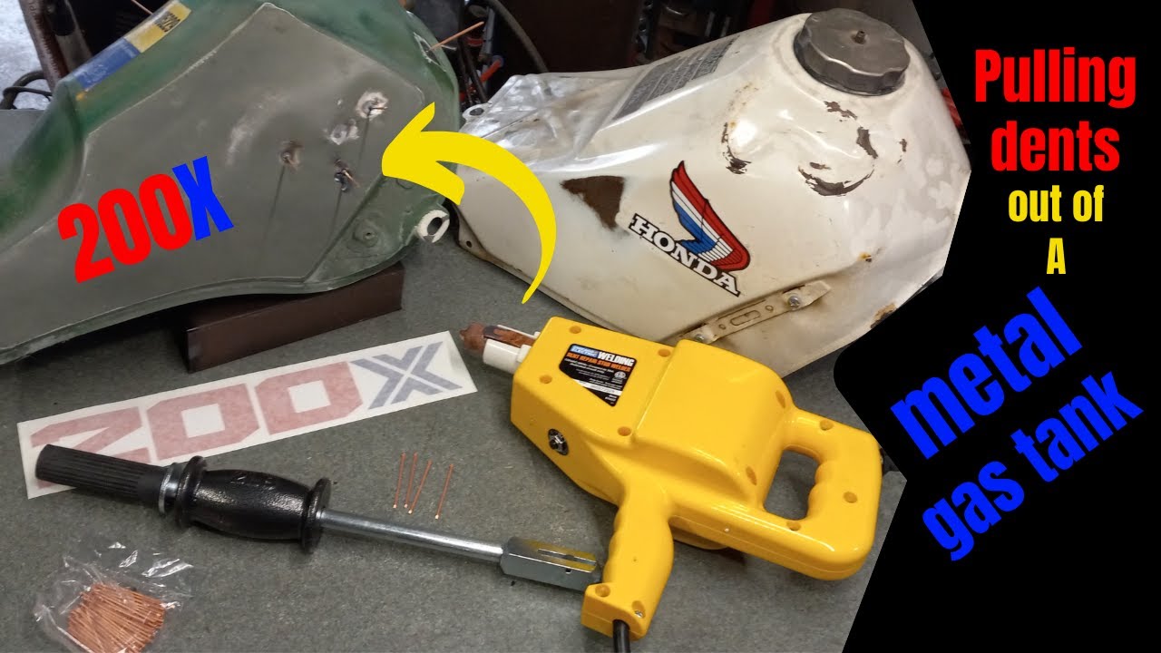 Metal Gas Tank Repair: ATC200X #harborfrieght