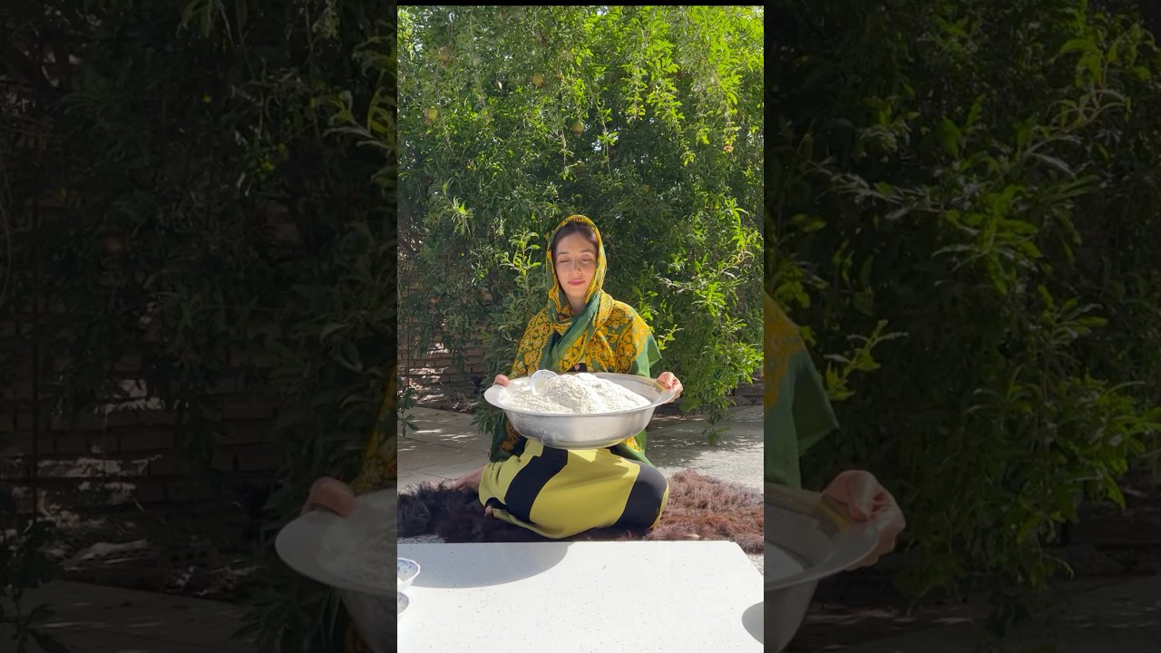 Lets bake some &ldquo; Turkmen Choreg&rdquo; Traditional Turkmen Bread Recipe ترکمن چورگ#bread #turkmenistan