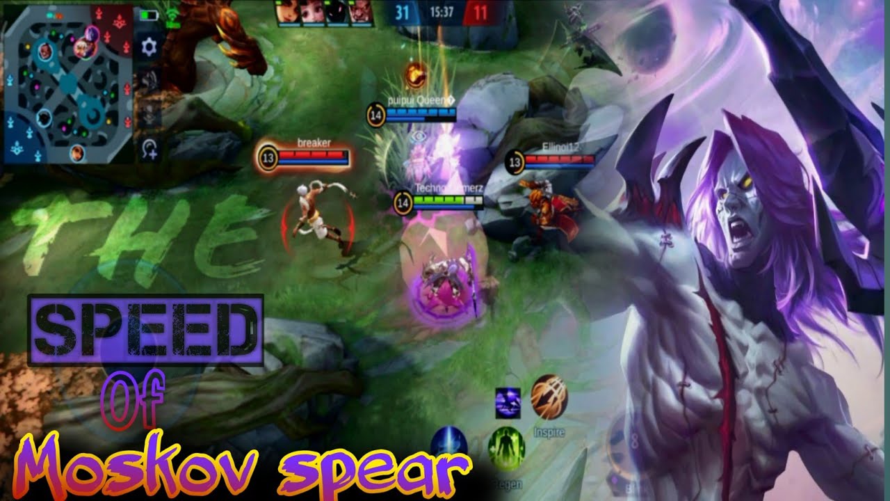 The Speed of Moskov  spear never stops every moskov spear ever