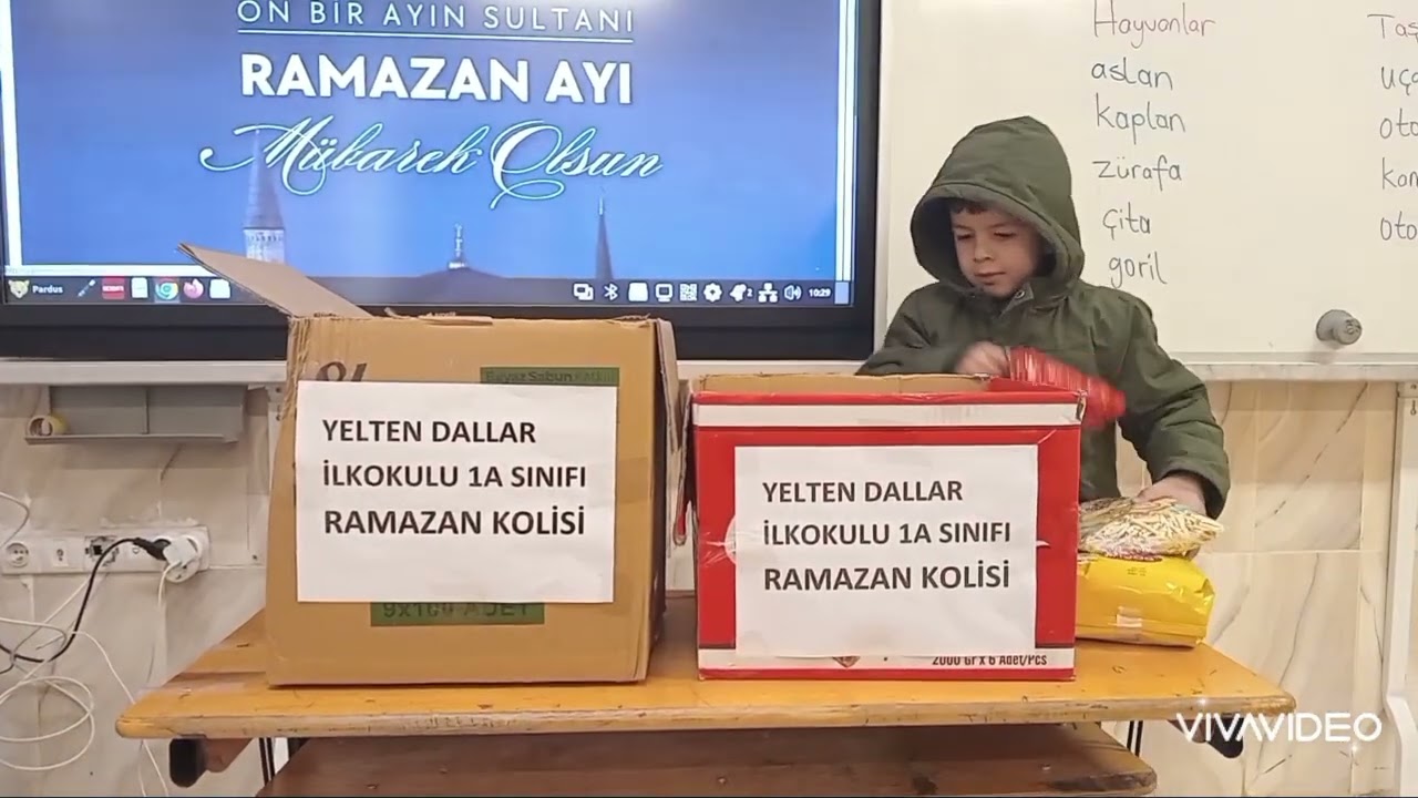 Ramazan kolisi yaptik.