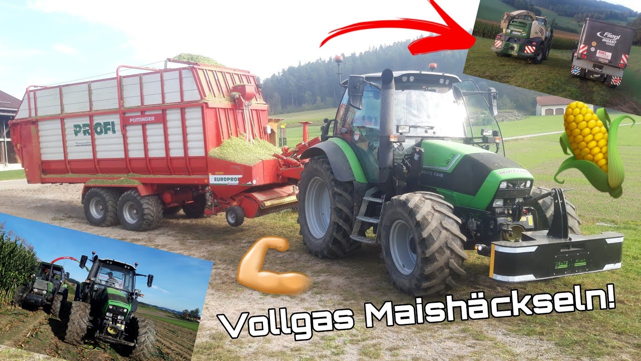 FarmVlog #75 | Maishäckeln! | Moareida Agrar