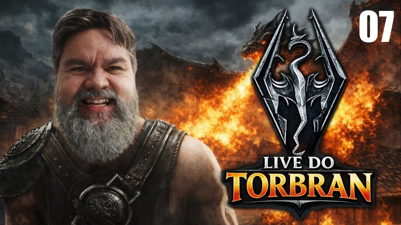 TORBRAN JOGA SKYRIM COM MODS - LIVE - Episódio 07