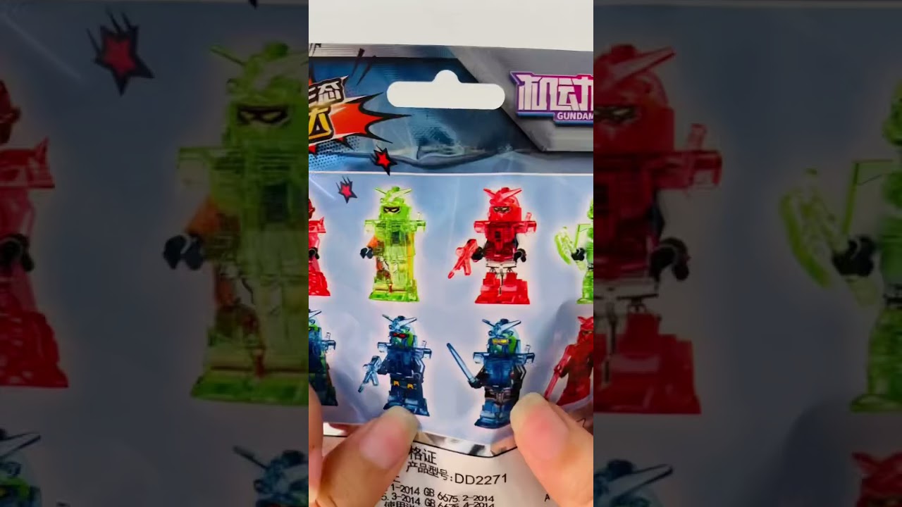 NEW REVIEW GUNDAM MECHA MOBLIE IN MINIFIGURES #gundam #dochoi #xuhuong #brickcobrick