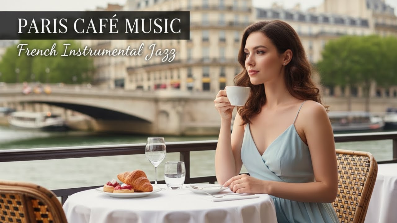 Paris Café at Dawn 🌅 French Instrumental Jazz | Peaceful Morning Vibes
