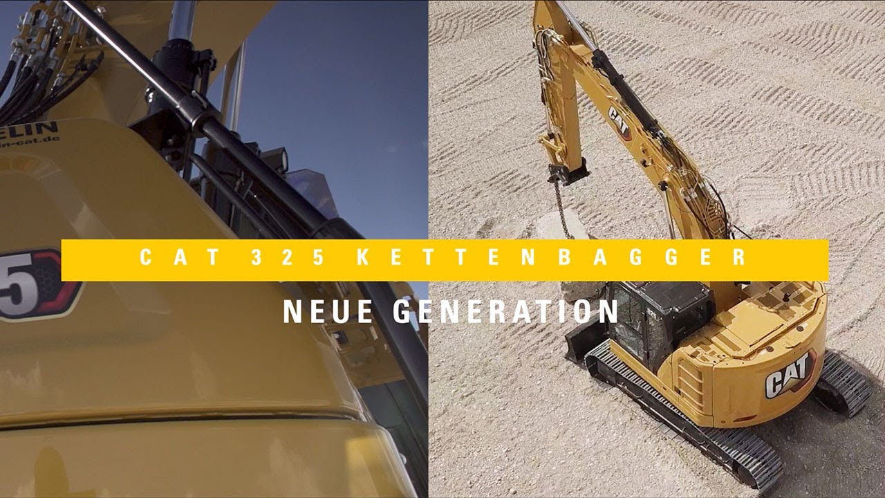 Cat 325 Kettenbagger Neue Generation: Lift Assist -  Tech Talk mit Besi