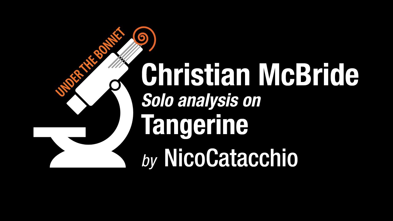 Tangerine - Christian McBride solo analysis (Under the Bonnet #7) - Subtitles in English