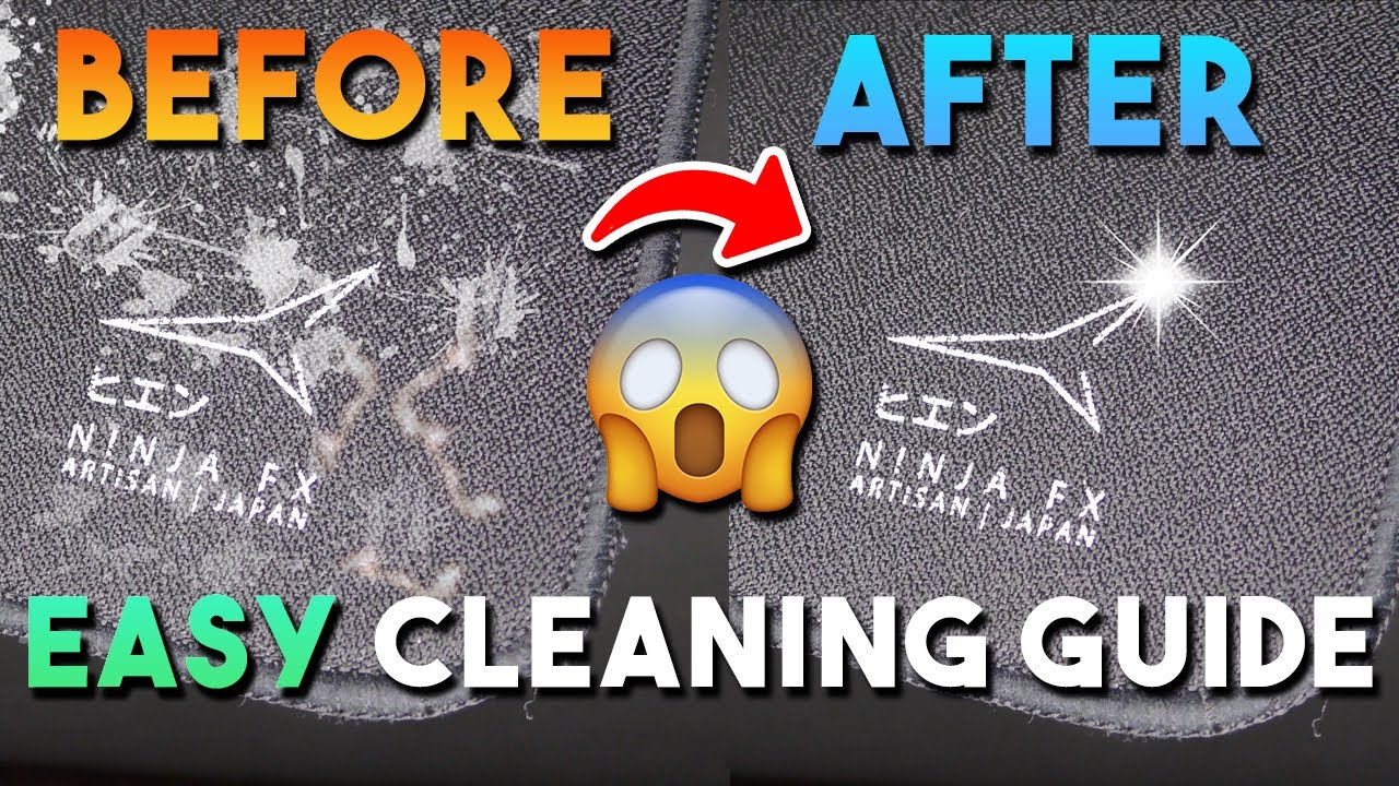 How To Clean An Artisan Mousepad *EASIEST METHOD* (works on all cloth mousepads!)