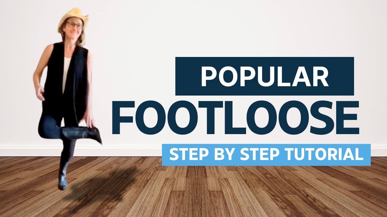 FOOTLOOSE Country Line Dance Tutorial + Another Easy Line Dance Lesson #linedance