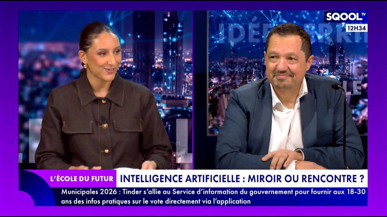 L'École du futur (19/01/2026) - L'intelligence artificielle est-elle le miroir de notre pensée ?