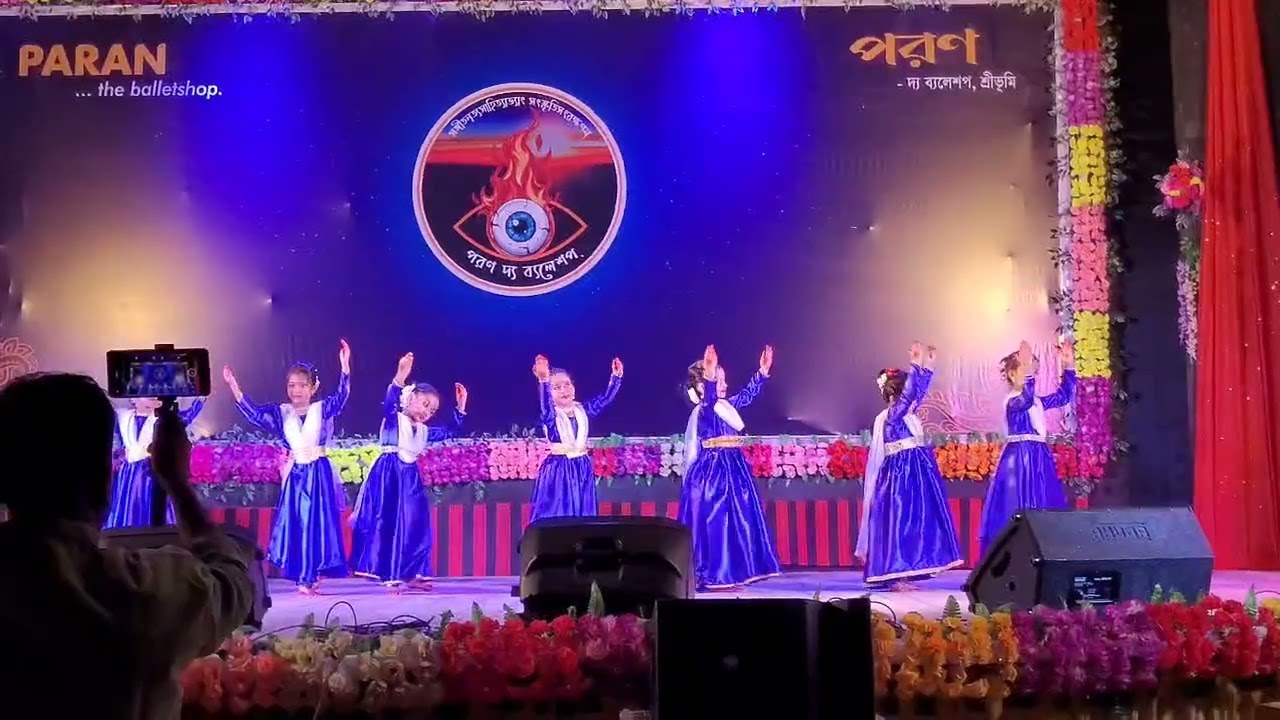 Krittika performing her Kathak dance at District Library on dated 29.01.2026