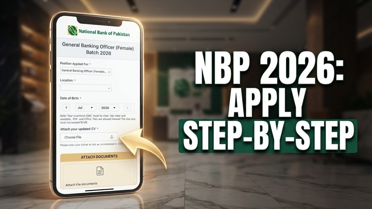 NBP Female Batch 2026: How to Fill Online Application Form Correctly