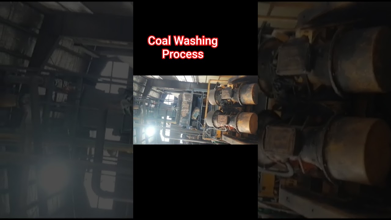 Coal Washing Plant Operations #shortvideo