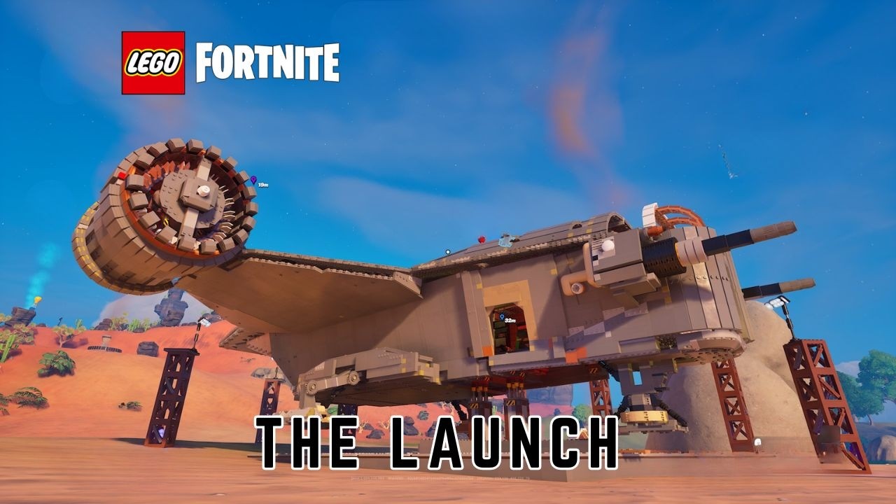 Launching the Razorcrest!  #buildlegofortnite #epicpartner #febfeatures