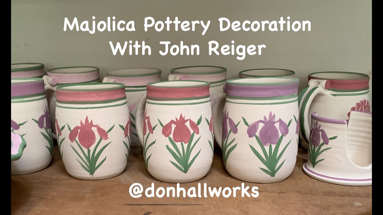 Majolica Pottery Decoration