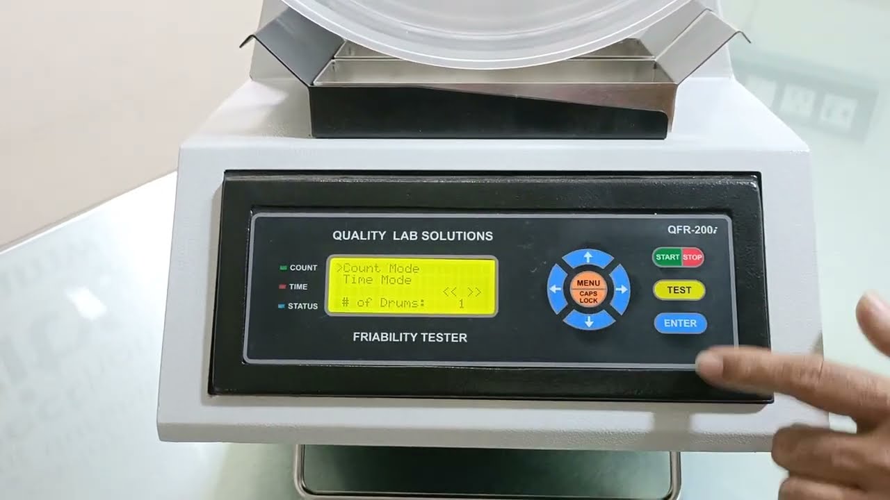 Friability Tester | Friability test Apparatus | Quality Check Instrument | Tablet Durability |
