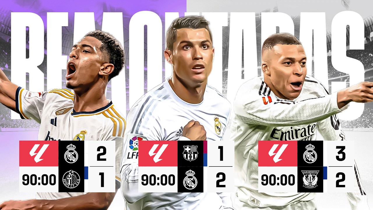 Unforgettable REAL MADRID REMONTADAS Part 2 ⚪🔥 | LALIGA EA SPORTS