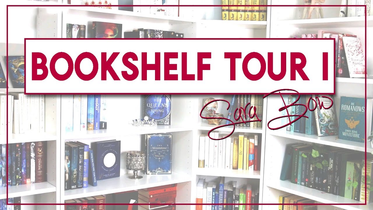 Bookshelf Tour 2019 | Sara Bow Books | Teil 1 - Sternensand Verlag & GEWINNSPIEL