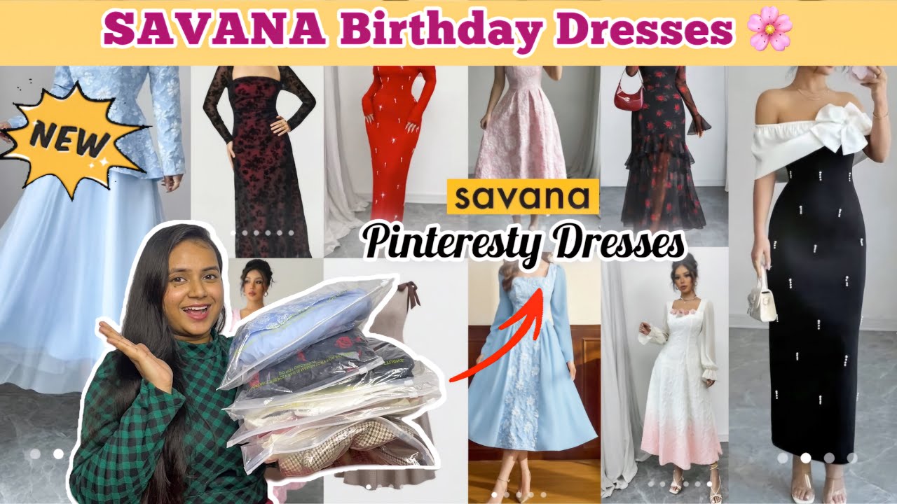 *huge*SAVANA🛍️ Birthday Dresses Haul || Non Revealing Dress || @Style_with_jaya01 || #savana 
