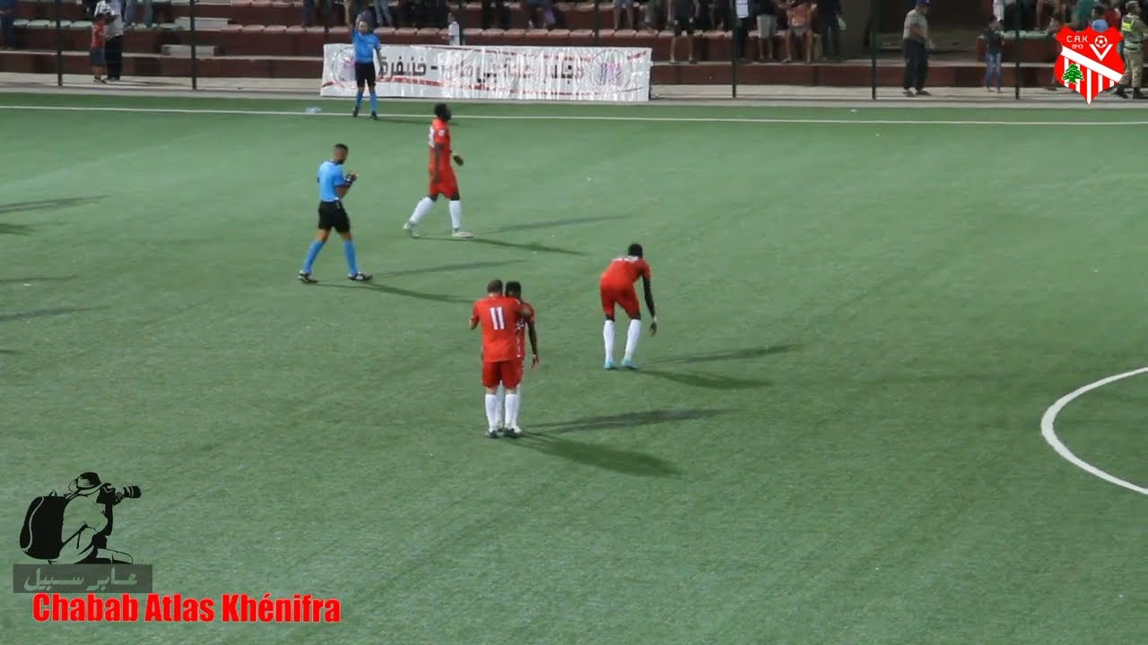 أهم فرص شباب أطلس خنيفرة أثناء مباراتهم ضد الاتحاد الإسلامي الوجدي