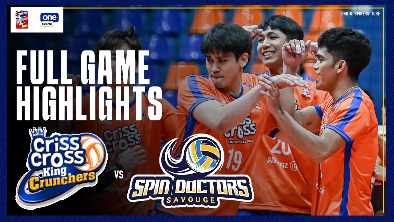 CRISS CROSS vs. SAVOUGE | FULL GAME HIGHLIGHTS | 2025 SPIKERS’ TURF INVITATIONAL CONFERENCE | MAR. 8