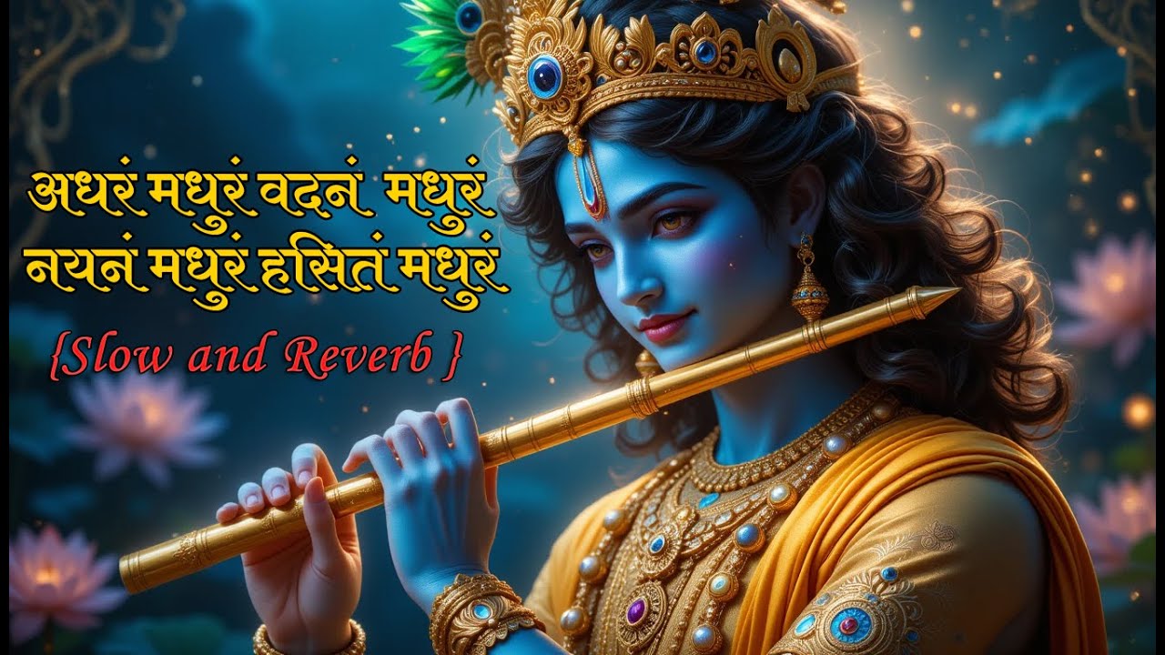 Adharam Madhuram Lofi - Krishna Bhajan | Bhakti Song | Bhajan | Madhurashtakam | Jai Shree Krishna